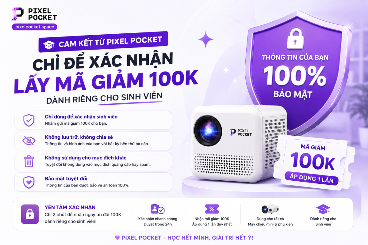 Cam kết từ pixelpocket
